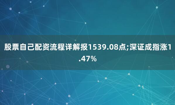 股票自己配资流程详解报1539.08点;深证成指涨1.47%